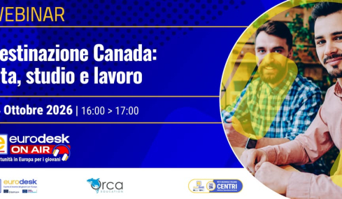 Destinazione Canada: vita, studio e lavoro: webinar gratuito online del 14/10/2026